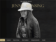 Tablet Screenshot of jennymensing.de